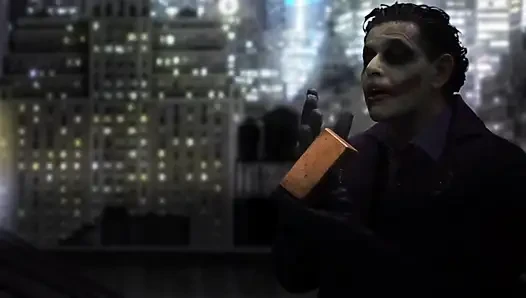 Striptiz kulübünde Joker ile seks partisi