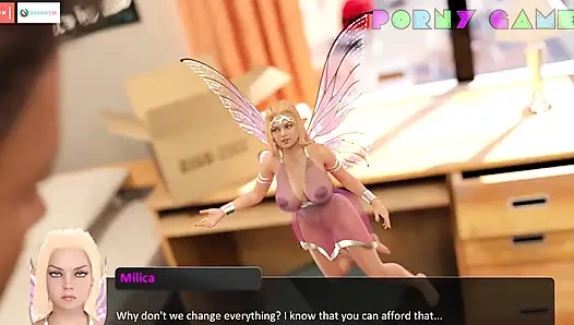 Büyü kitabı - sevimli kızlar lezbiyen seks yapıyor (39)