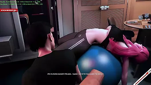 Animasyonlu afrodit: büyük memeler hareket halinde - 3 boyutlu hentai animasyon