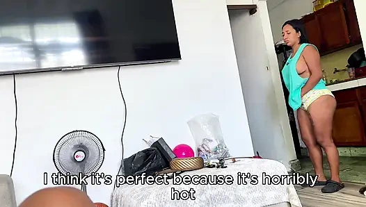 Üvey anne ve üvey oğlu yatağı paylaşıyor ve seks yapıyor