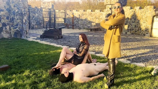 Soğuk havalarda aşırı cfnm cbt - sahibe zeida ve dame luciferia - sikişi