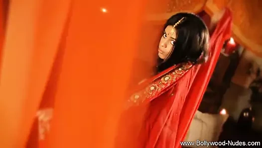 Kuzey Hindistan'dan Bollywood kızı