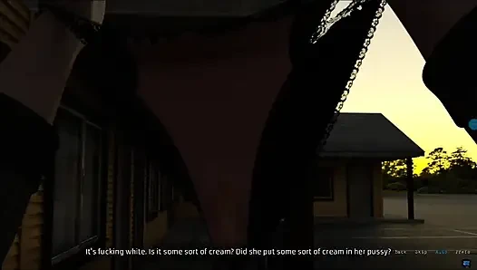 Gates moteli #1: Birisi Rose amını tıraş ederken ona baktı