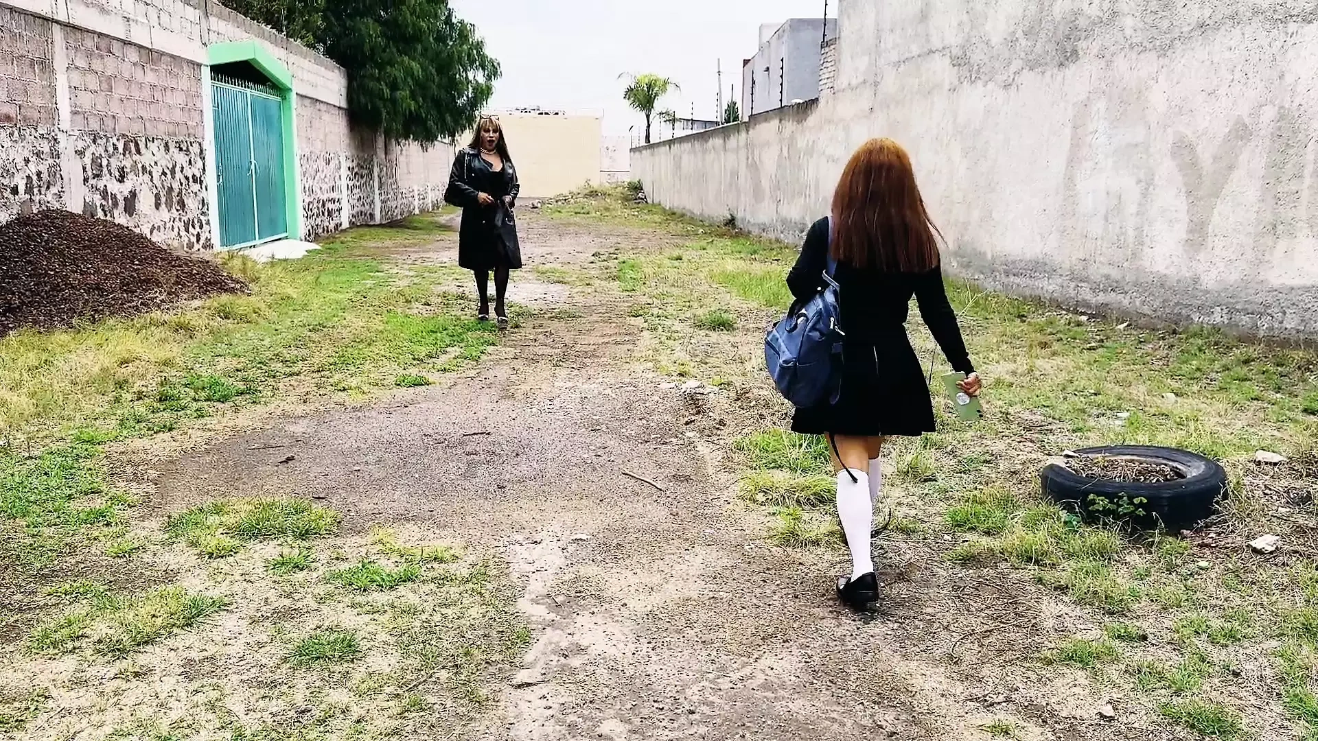 This happened to me leaving school