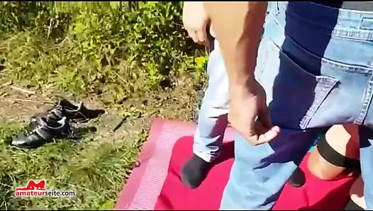 Çok yönlü seks eylemlerinin ateşli amatör derlemesi
