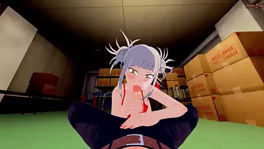 Himiko toga senin pov'undan becerdin alıyor - benim kahraman akademim.