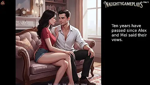 Wife's Dare Part 01 by Hot_scorpion - Married Couple Having Sex - 3D Game