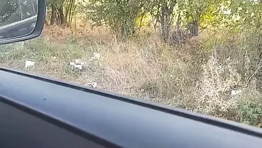 Bir plajın park yerinde patronumun karısını beceriyorum