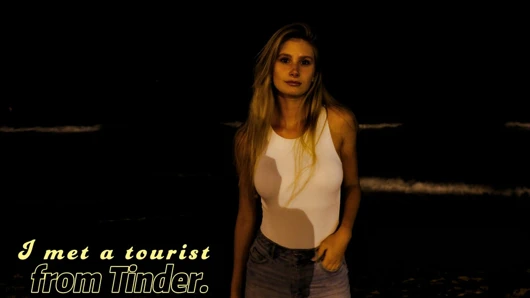 Tinder'dan bir kızla tatil köyünde seks.