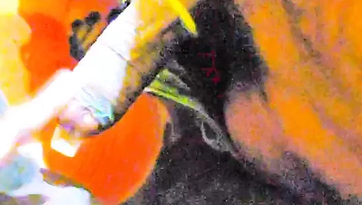 Kız arkadaş büyük yarakla çok sert sikişiyor