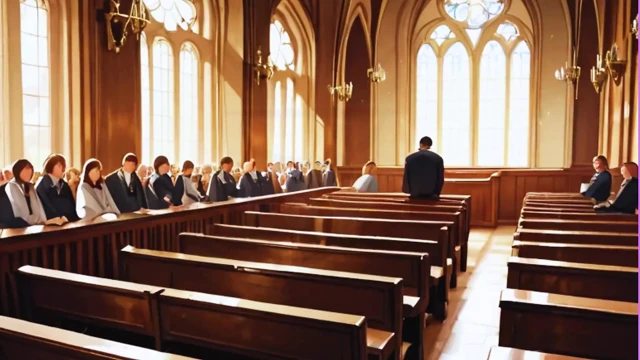 Yaşlı papaz bir inançlıyı sikiyor, kilise içinde inançlının götünü sikiyor