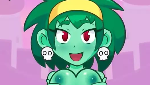 Shantae, riskli ve rottytops titty fuck!