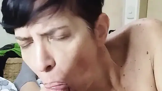 Karımın harika oral seksi