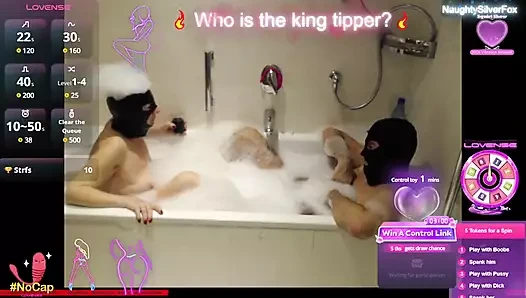 Buharlı banyo zamanı eğlencesi - 496