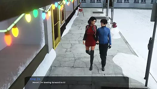 Orta yaşlı seksi kadın xmas bölüm 5 - misskitty2k'nin hediyesini sevdi