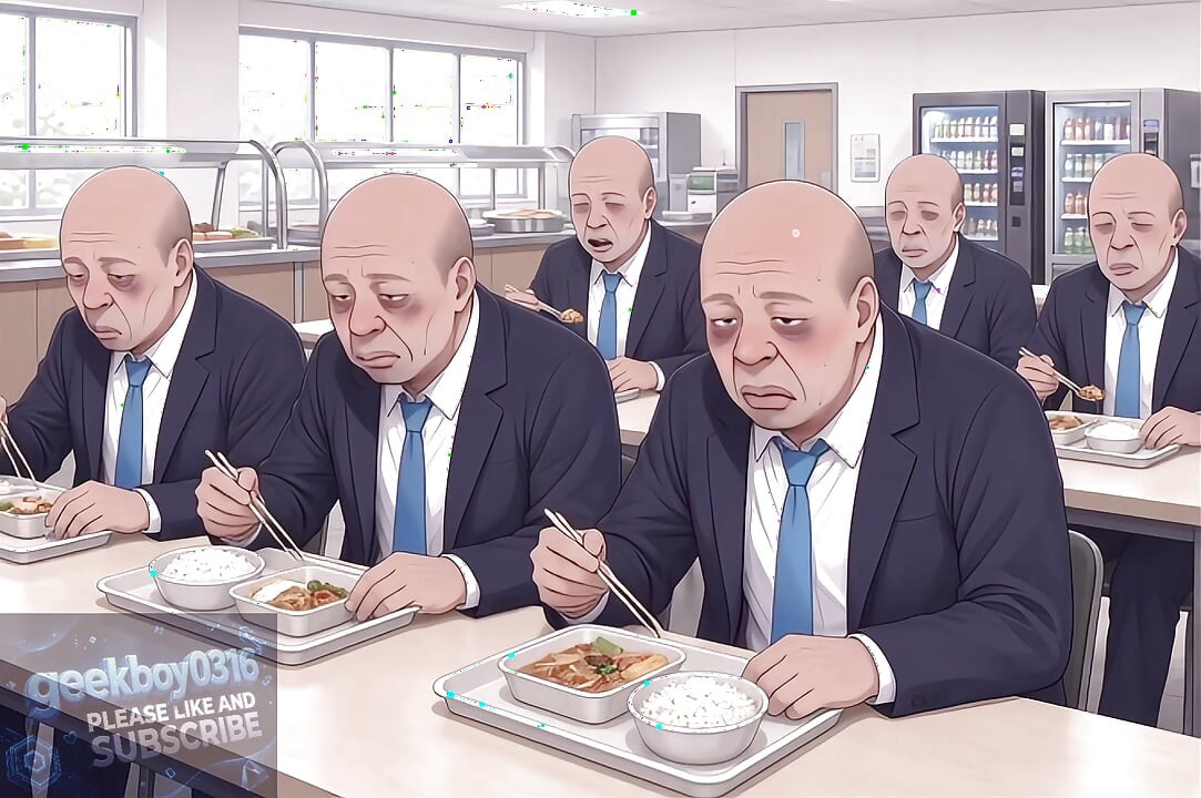 Office Breeding Program - Restore Confidence, Ugly men - kiss - sex- pregnant - HD - hentai Ai video