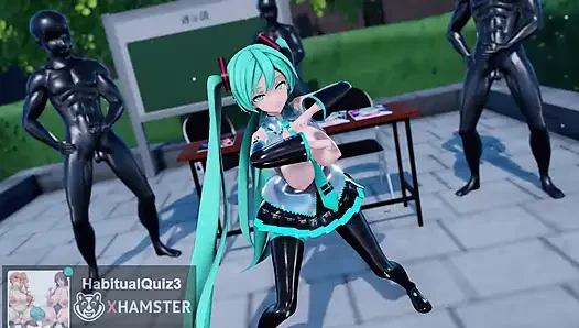 mmd r18 hatsune miku sakso çekmek istiyor büyük memeler