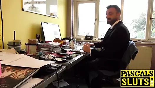 Sıcak bebek misha mayfair gets bir kaba seks oturum ile pascal