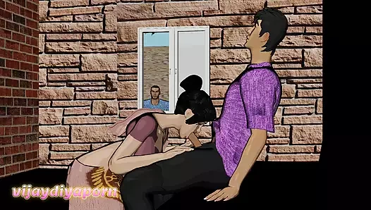 biwi ko padosi ke sath chudte padka  part 1