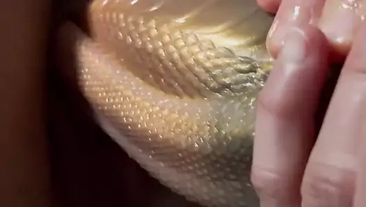 Kötü bir ejderha oyuncağıyla ilk kez