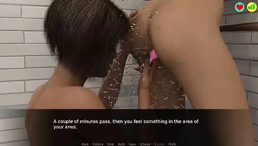 Succubus sözleşmesi: iki üniversiteli kız yurt banyosunda lezbiyen seks - bölüm 9