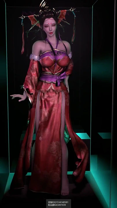 3 boyutlu iki azgın sürtük cosplay striptizci iki büyük yarakla sikiliyor