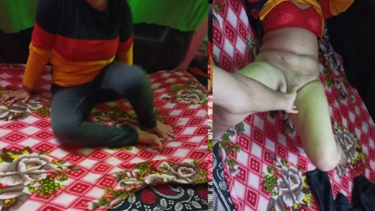 Found THIS Hot in My Hotel Bathroom sexy school girl is getting undressed and is getting fucked hard