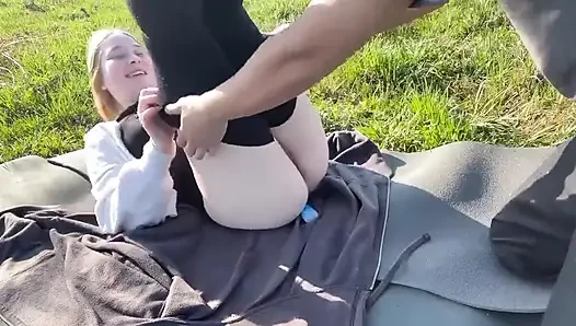 Doğada aşırı seks! İçine boşal!.