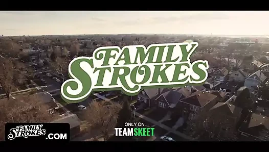 Büyük memeli milf üvey kızının kedi yiyor