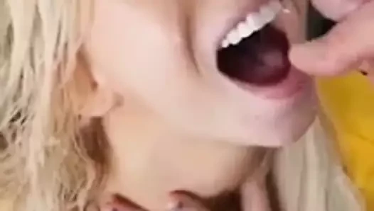 salya akması