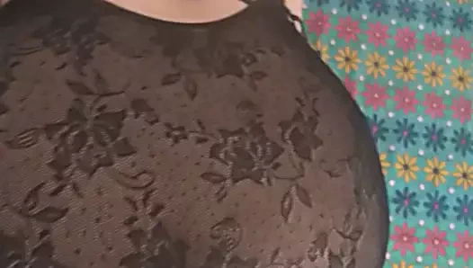 Büyük götlü teyze