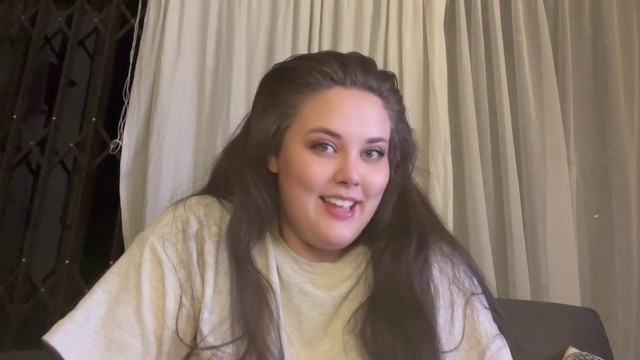 BBW Masturbating till Quivering Orgasm during holidays