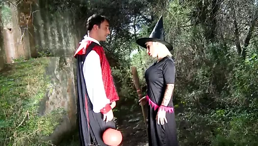 Cosplay çift her iki yarak alarak yabancı tarafından katıldı