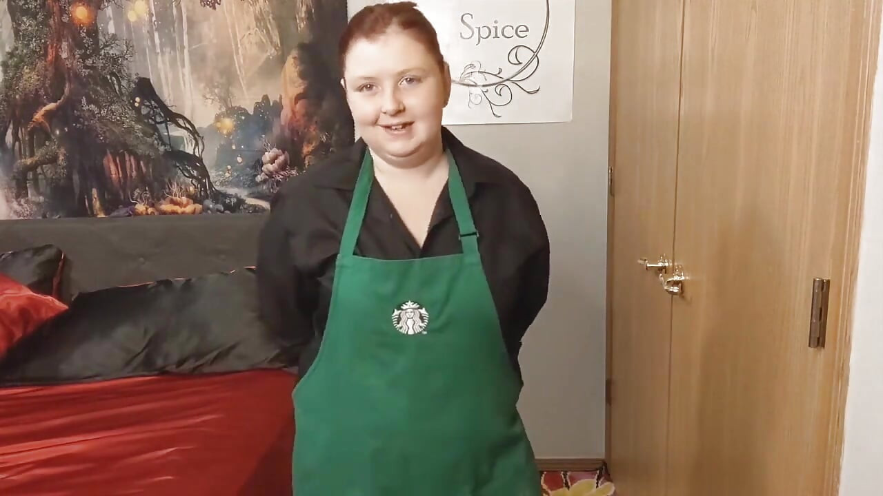 Starbucks önlük striptiz
