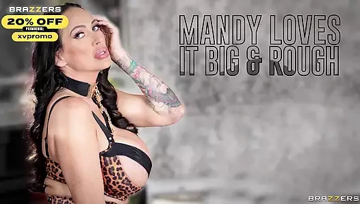 Mandy büyük ve sert seviyor. Mandy Bright - Brazzers