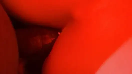 Teaser- ev yapımı büyük zenci minyon sıska beyaz evli kadın her iki delikten alıyor