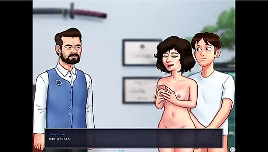 Yaz mevsimi efsanesi - Eva bebeğini doğurmuş ... Tony oradayken Johannes Maria'yi sikiyor