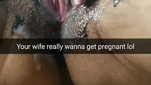 Hile slutwife iterek boşalmak içeride ona kedi için gebelik