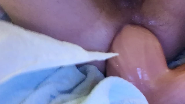 Yakın çekim anal oyuncak 3.5" çapında dildo