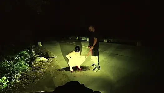 Aşırı Sokakta ağza Ve Sperme Işiyor