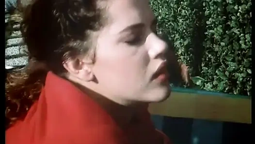 Beautiful slut with big tits and hairy pussy gets banged hard