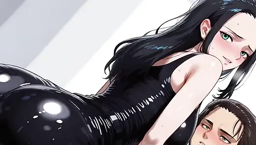 Eren (AOT) x Robin (OP)