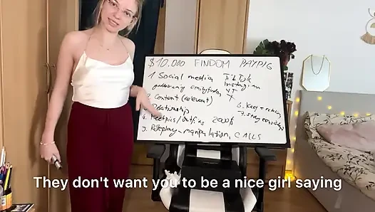 Findom'da ayda 10.000 $ nasıl yapılır