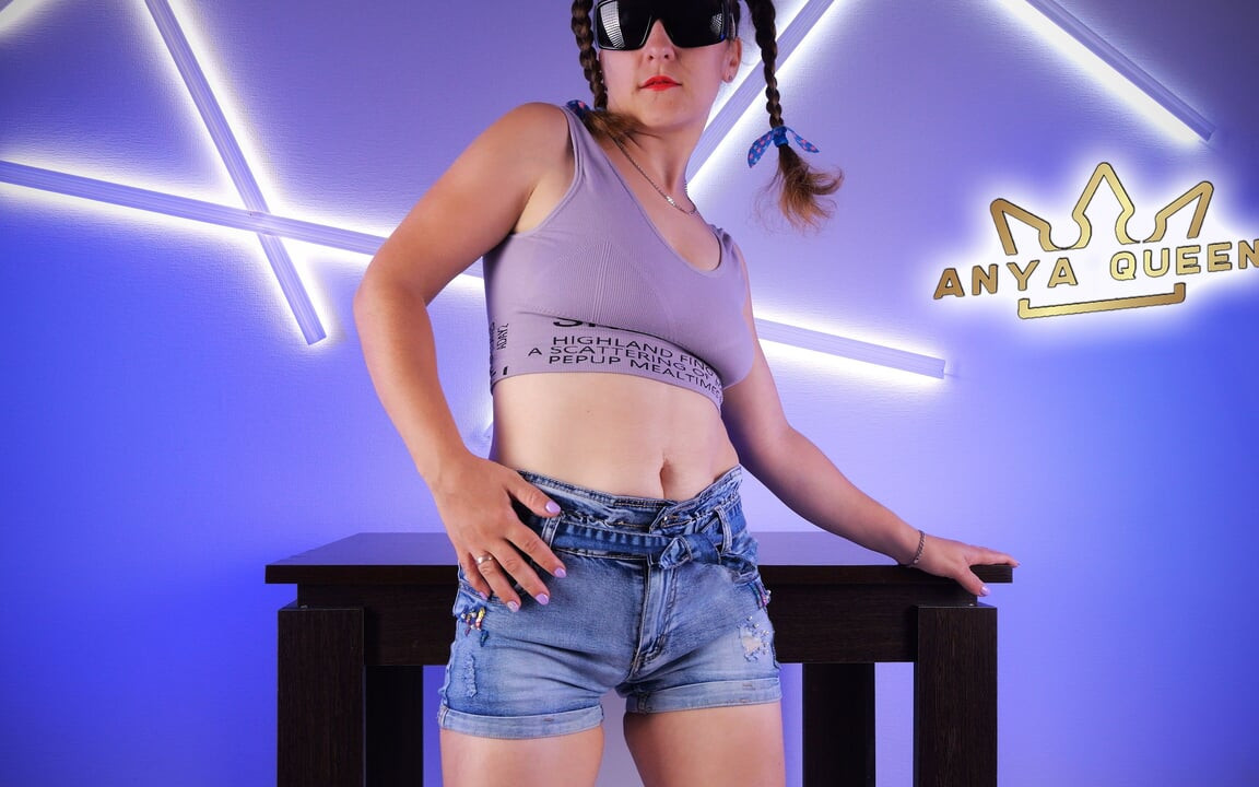 36-my Denim Shorts on My Round Butt Will Drive You Crazy!