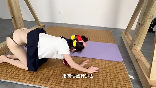 Denizci üniformalı jk+ eğitimi + kırbaçlama