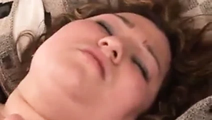 Olgun büyük şişman krem ​​pasta 8