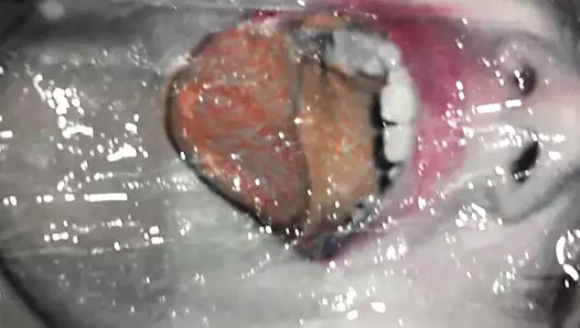 Cum &amp; çiş haraç için prenses punhetti