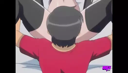 Akitoshi'nin hayatını kurtarmasının tek yolu mümkün olduğunca çok amcığın içine boşalmasıdır - hentai profesyonelleri