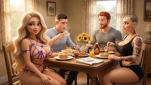 S2E6 No One is Innocent - Cheating Hotwife Decides to Visit the Private Club Alone While Her Family Fakes Happiness