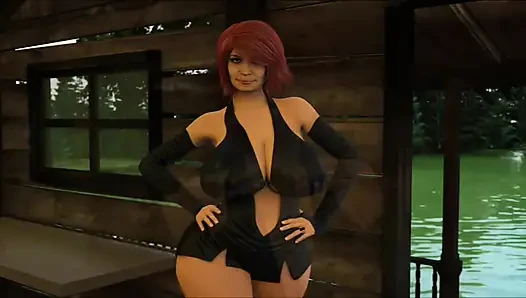 Orta yaşlı seksi kadın deresi #14 - Anne ve Johannes piknik için gitti ve Johannes Anne'yi sikiyor.